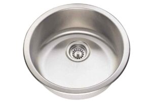 465 18-Gauge Dual-Mount Single Bowl Stainless Steel Bar Sink